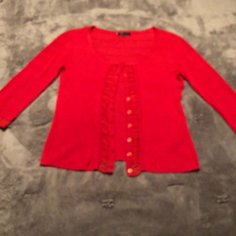 ANNE KLEIN Women's BD Cardigan Sweater PM       RS